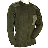 Теплый армейский свитер, размер 52-54, Олива / Зимний свитер ЗСУ