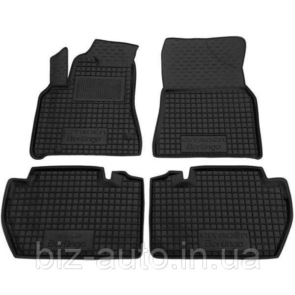 Автомобільні килимки в салоні Citroen Berlingo 08-/Peugeot Partner 08- (Avto-Gumm)