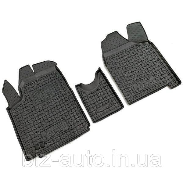 Автомобільні килимки в салоні Citroen Jumpy 07-/Fiat Scudo 07-/Peugeot Expert 07- (V1.6) (Avto-Gumm)