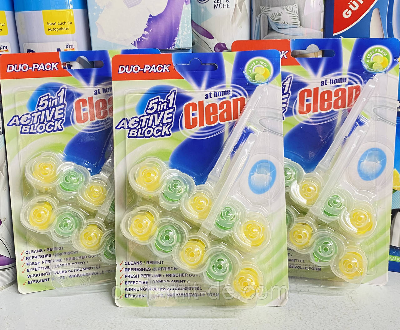 Туалетний блок At Home Clean Toilot Block Citrus Duo-Pack