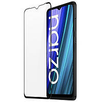 Захисне скло LUX для Realme Narzo 50A Full Сover чорний 0,3 мм в упаковці