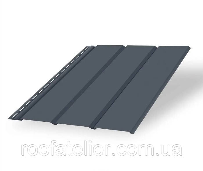 Металевий софіт панель без перфорації ЗМ Китай 0,4мм, фото 1
