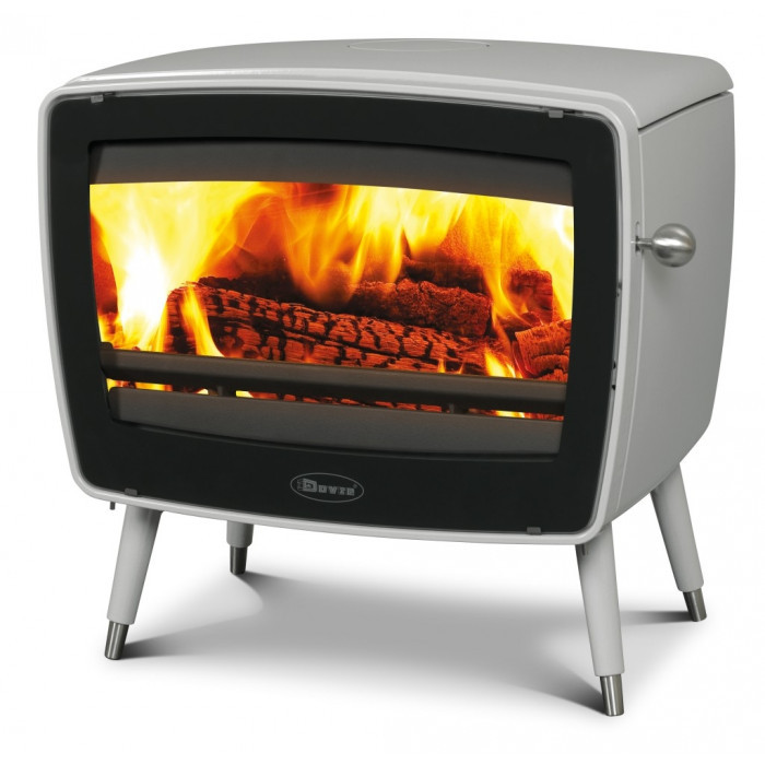 Чавунна піч DOVRE VINTAGE 50/E12 біла