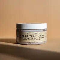 Скраб для тела The Lyfestyle Co. Green Tea + Aloe, 118мл