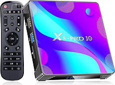 Смарт ТБ приставка Комплектація приставки X88 Pro 10 4/32GB, black