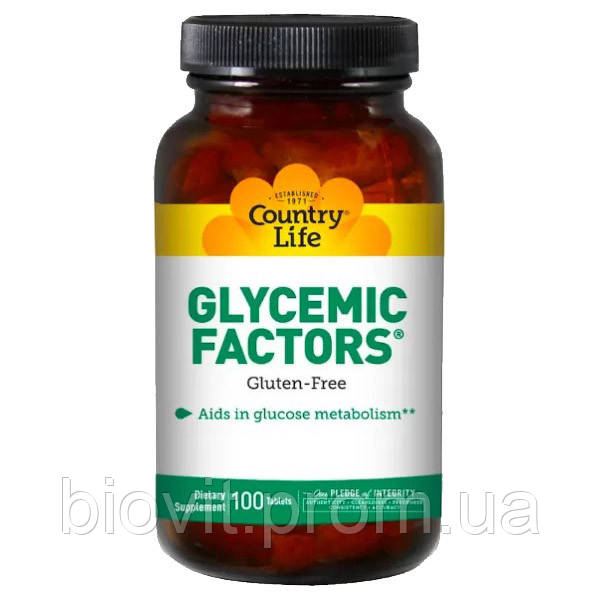 Комплекс для стабілізації глікемічного індексу (Glycemic Factors)