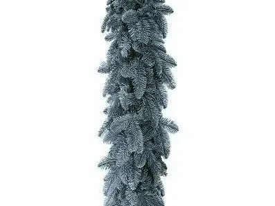 Гірлянда хвойна штучна ялина блакитна 300х23 см, фото 1