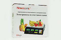Ваги торговельні NK-50kg 4V Nokasonic