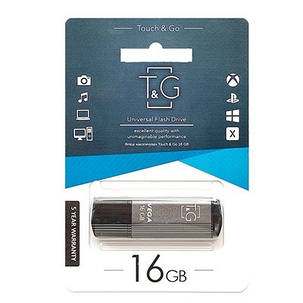 Накопичувач USB 16GB T&G Vega серія 121 Grey, фото 2