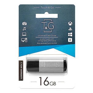 Накопичувач USB 16GB T & G Vega серія 121 Silver, фото 2