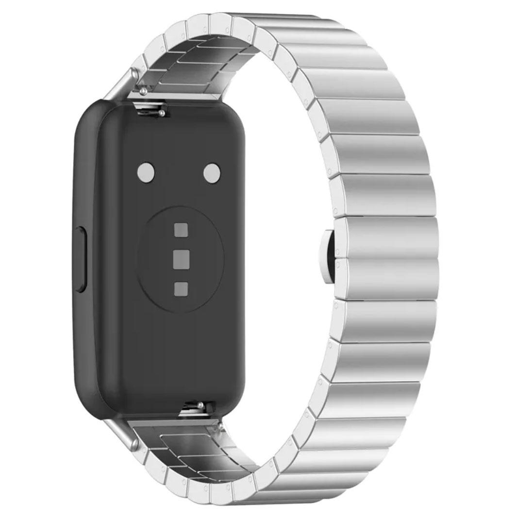 Металевий ремінець Primolux для фітнес браслета Huawei Band 7 - Silver