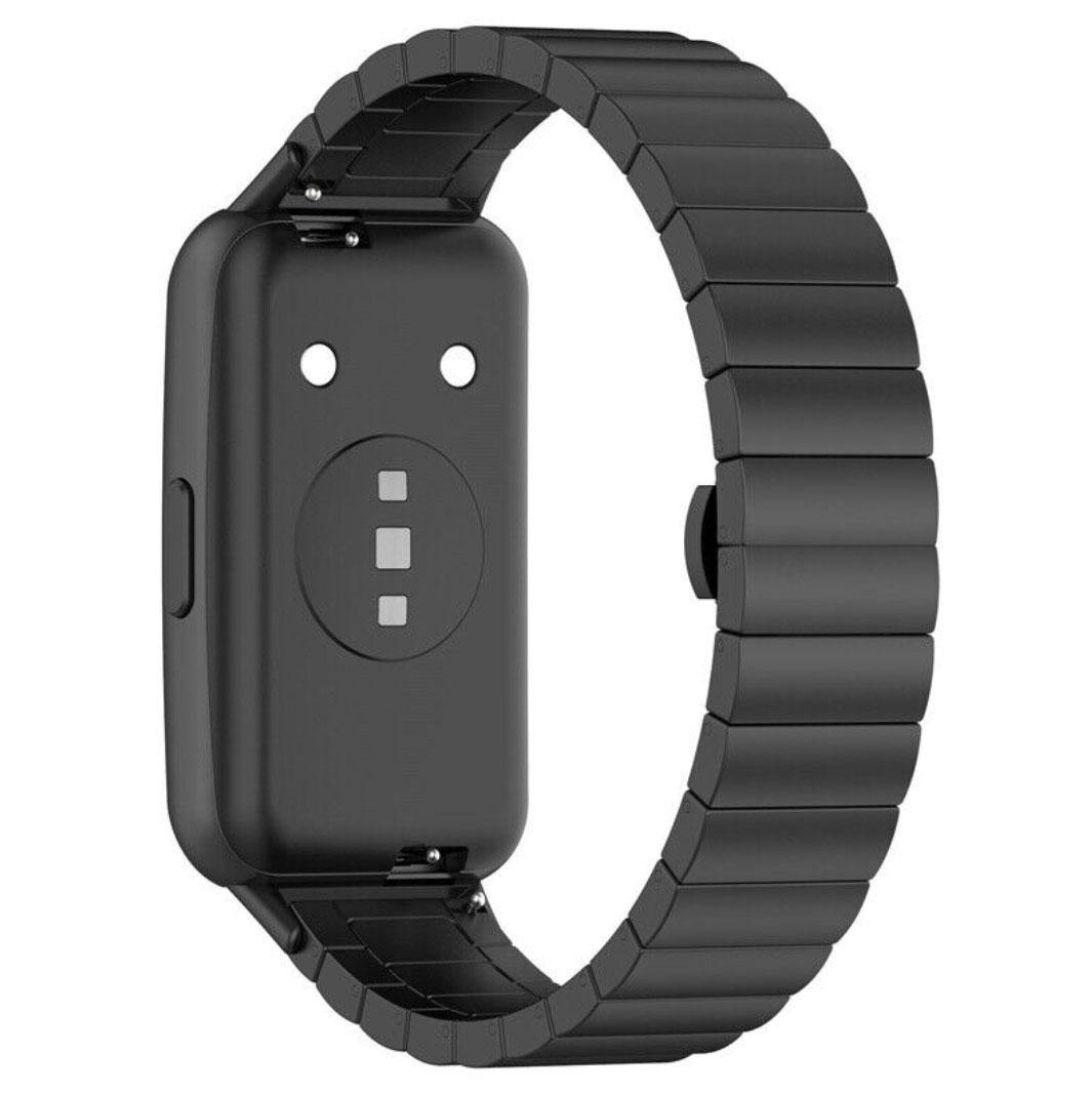 Металевий ремінець Primolux для фітнес браслета Huawei Band 7 - Black
