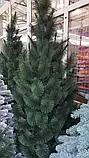 Штучна ялинка (сосна з інеєм) білий кінчик 0.9 метра, фото 3