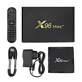 Смарт ТВ-приставка X96 Max+ Plus 4/32 Android 9 Amlogic S905X3 Smart TV Box 1080P Full HD