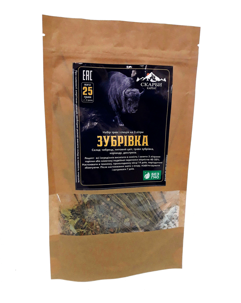 Набір спецій для настойки "Зубрівка" (3л.)