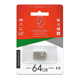 Накопичувач USB 3.0 64GB T&G металева серія 106, фото 2