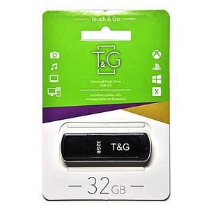Накопичувач USB 32GB T&G Classic серія 011 чорний, фото 2