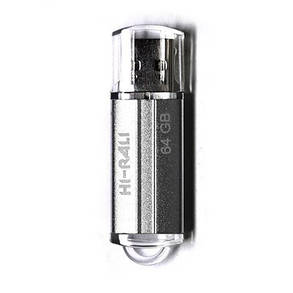 Накопичувач USB 64GB Hi-Rali Corsair серія срібло, фото 2