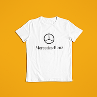 Мужская футболка с принтом Mercedes-Benz Мерседес