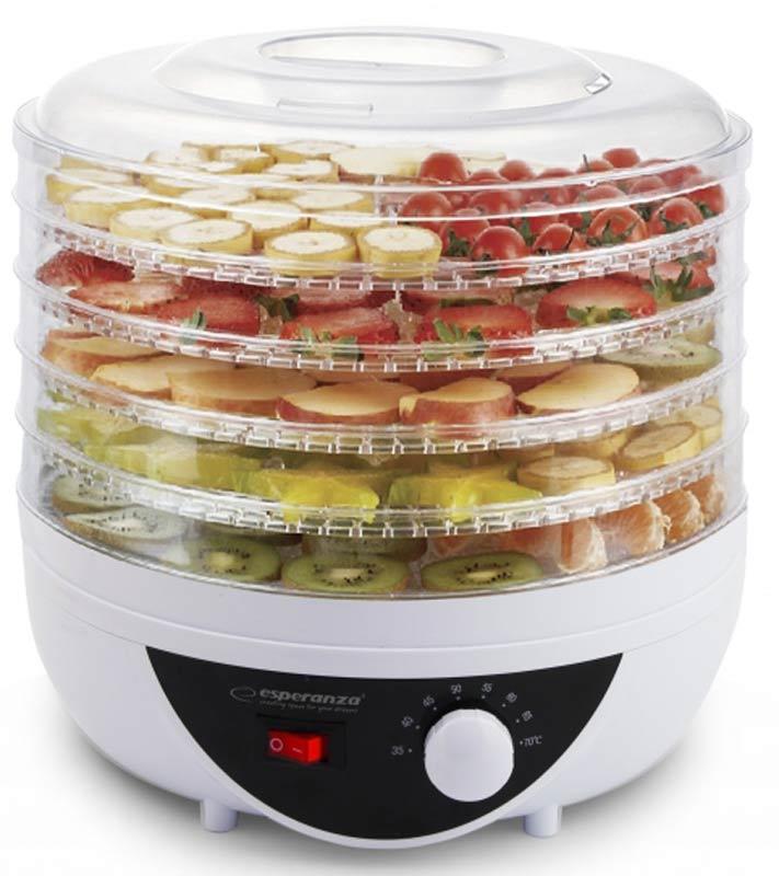 Сушарка для овочів та фруктів ESPERANZA EKD002 Food Dehydrator, фото 1