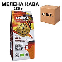 Ящик молотого кофе Lavazza Tierra for Africa, 180г (в ящике 6 шт)