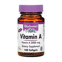 Vitamin A 3000 mcg (100 softgels)