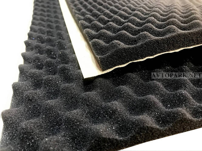 Шумоизоляция Авто BASE SOFT Wave15мм 50x100 см Обесшумка Шумка ...