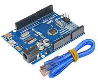 Контроллер Arduino UNO R3 ATmega328P CH340G MicroUSB Diymore