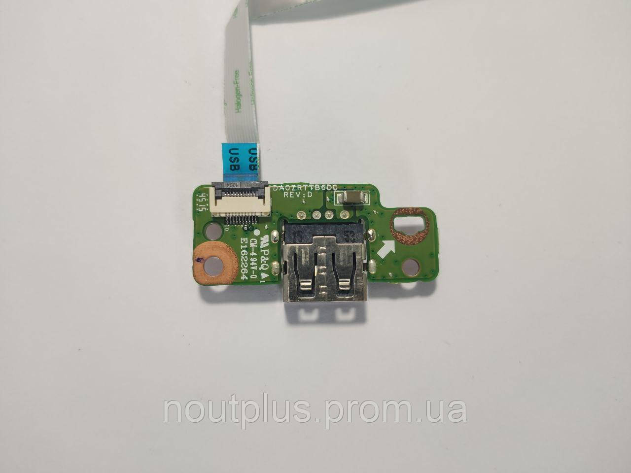 Додаткова плата USB роз'єм для ноутбука Acer Aspire E5-573 F5-571 series DA0ZRTTB6D0 - фото 2 - id-p1191712451