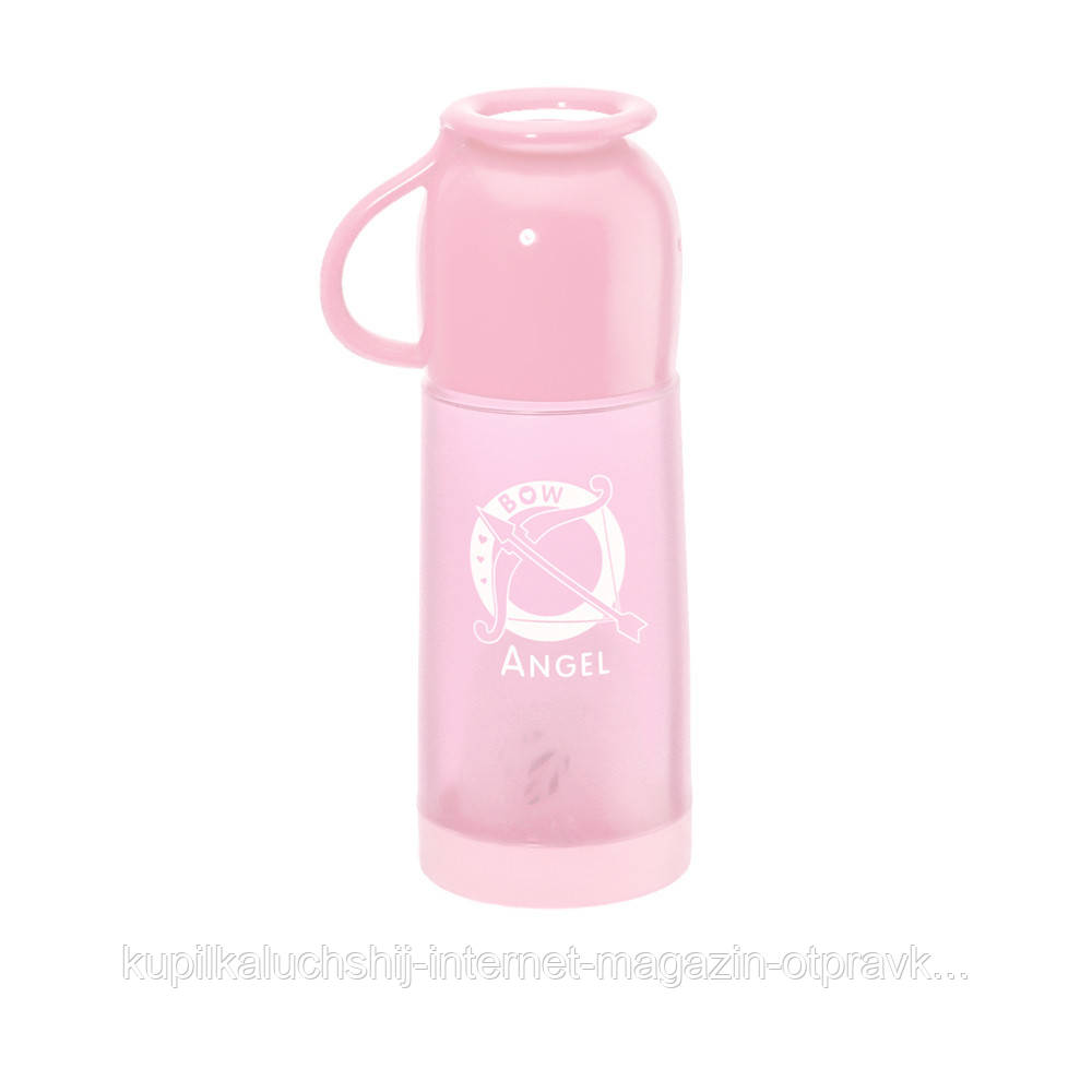 Пляшка пластикова із заварником для ягід Green Tea 350 мл рожевий