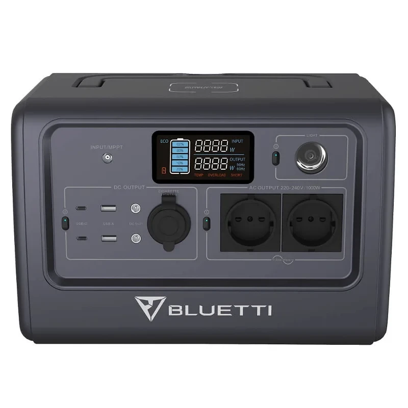 Портативная мини-электростанция Bluetti EB70 1000W 716Wh - фото 5 - id-p1674897717