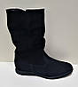 STTOPA демі зима. Висота 29 см. Розміри 40-45. Чоботи великих розмірів шкіряні. 273-4045 Чорні, фото 4