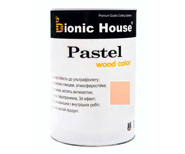 Пастел Вуд Колор/Pastel Wood Color - акрилова фарба для дерева уп. 0,8 л (різні кольори)