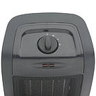 Обігрівач тепловентілятор дуйка EQUATION 1500 Вт чорний, фото 2