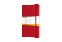 Записник Moleskine Classic 13 х 21 см / Лінійка Червоний