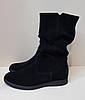 STTOPA демі зима. Висота 29 см. Розміри 40-45. Чоботи великих розмірів шкіряні. 273-4045 Чорні, фото 2