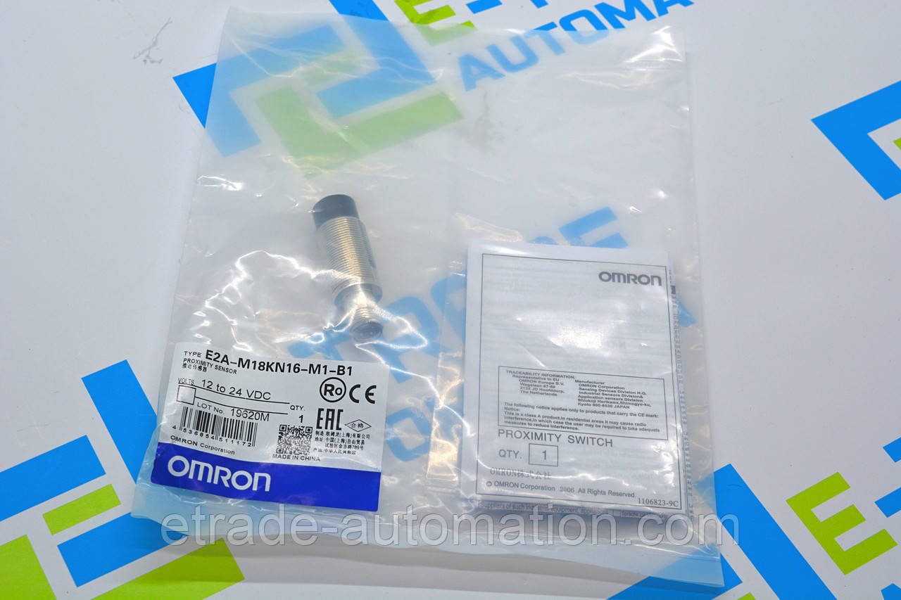 Датчик Omron E2A-M18KN-M1-B1