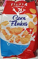 Кукурузные хлопья Fiesta Corn Flakes, 250г, Польша, быстрого приготовления с витаминами и железом