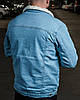 Чоловіча куртка джинсова зимова з хутром, фото 3
