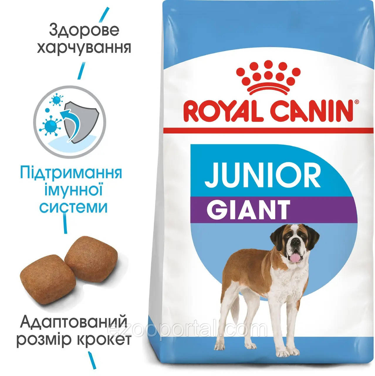 Корм для молодих собак ROYAL CANIN GIANT JUNIOR 15.0 кг