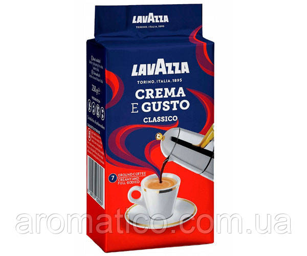 Кава мелена Crema e Gusto Classico 250 г