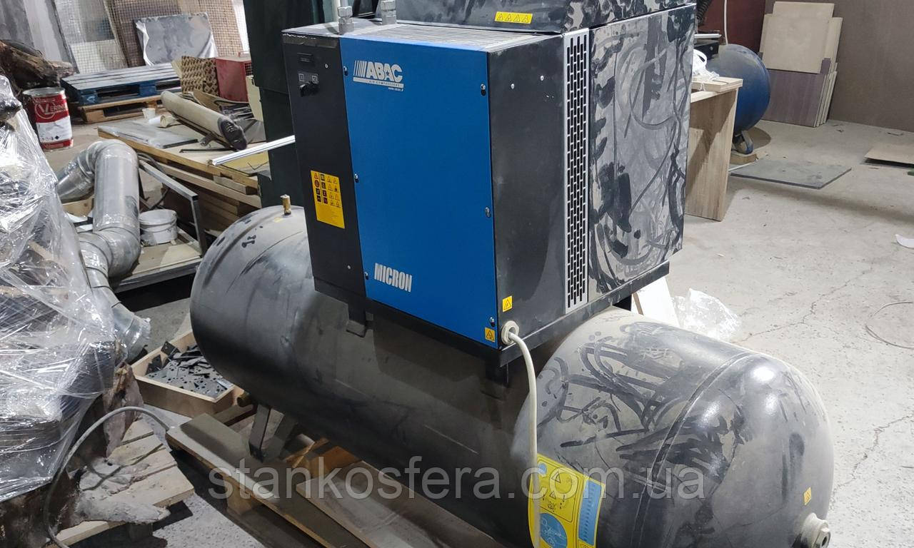 Гвинтовий компресор ABAC Micron C1110-500 V400 продам 2013р. напрацювання всього 2458 годин