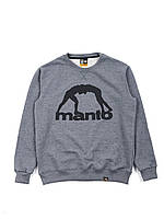 Свитшот MANTO crewneck VIBE 21 melange black