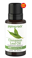 Эфирное масло с ароматом листа корицы, Cinnamon Leaf Pure Essential Oil от Piping Rock, 15мл