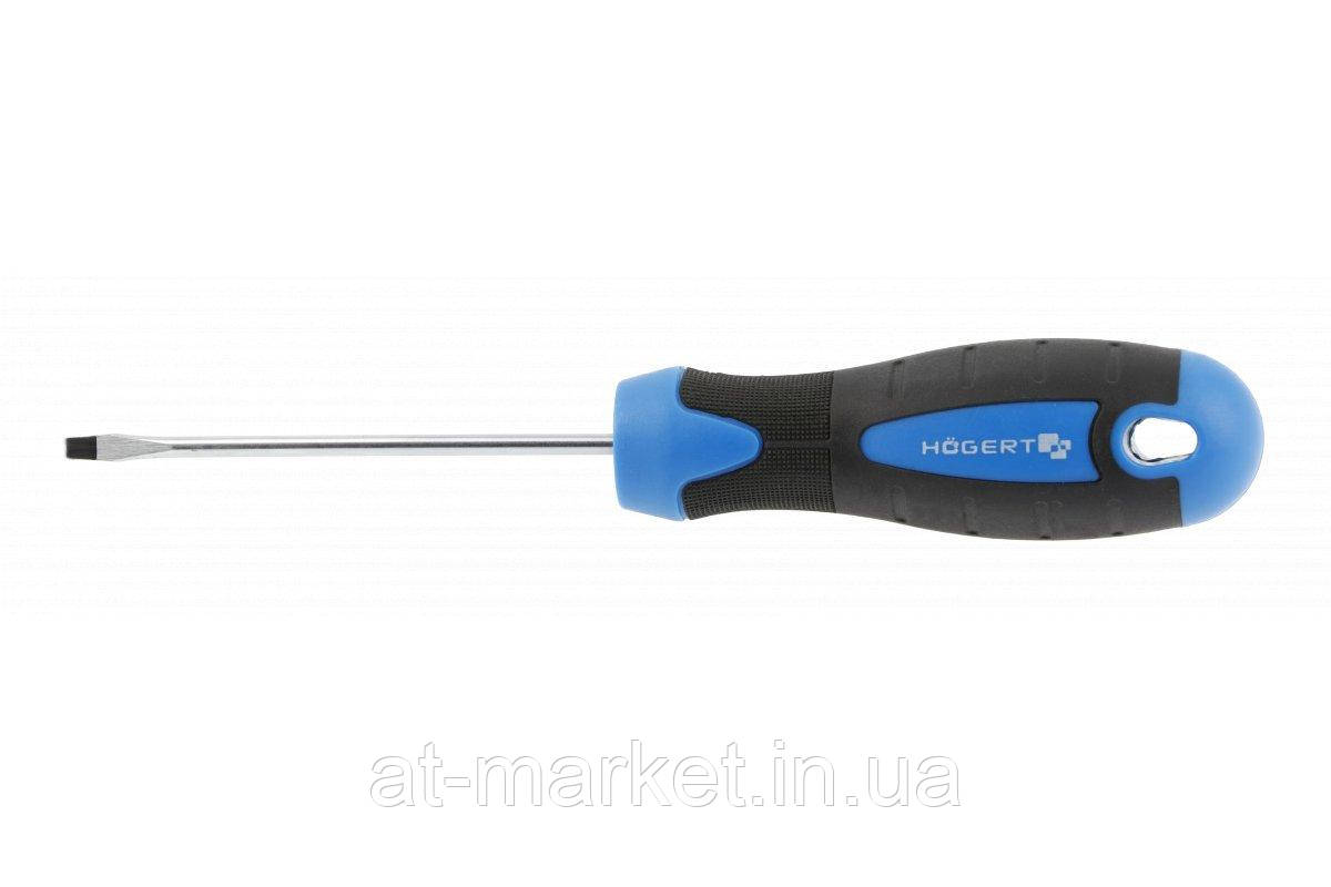 Викрутка шліцева 3х100 мм, сталь S2 HOEGERT HT1S002