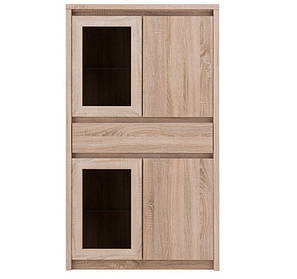 Вітрина WIT 2D2W1S Нортон Сонома ВМВ