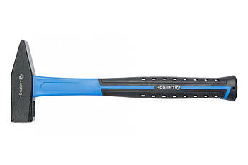 Слюсарний молоток 300 г, з рукояткою зі скловолокна HOEGERT HT3B023