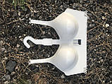 Пластиковий білий манекен Бюст для продажу бюстгальтерів, фото 6