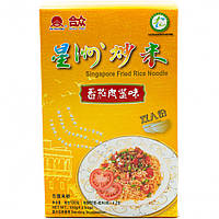 Вермішель рисова HEZHONG по-сингапурськи свинина в томатному соусі 2 порції Китай, 260 г