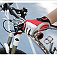 Велорукавиці без пальців GIYO XL чорно-червоний, фото 6